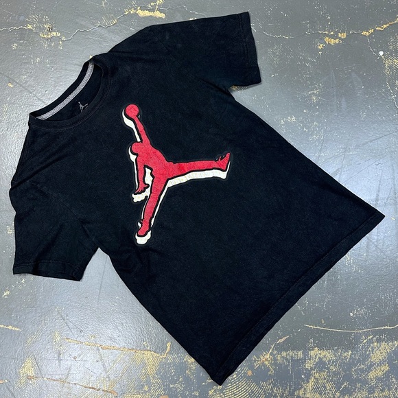 Air Jordan Jumpman Shirt Medium Nike Bred Chicago Nike - Picture 1 of 8